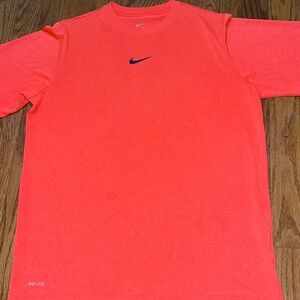 Boys Orange XL Nike Dri-Fit Shirt